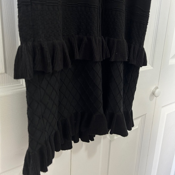 Bohme black sweater column midi dress size small - Picture 4 of 8